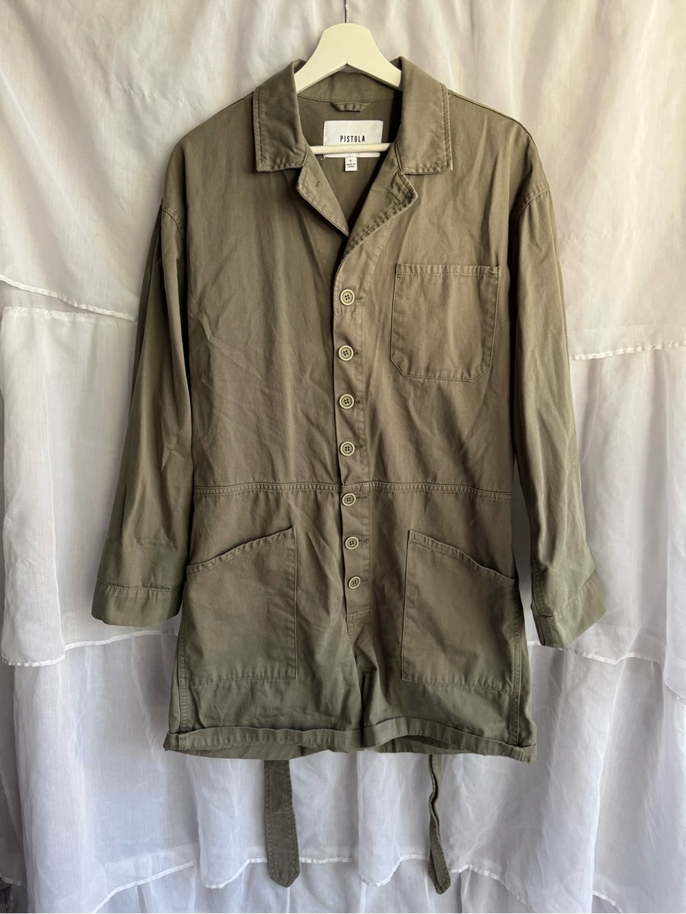Pistola Long Sleeve Utility Romper